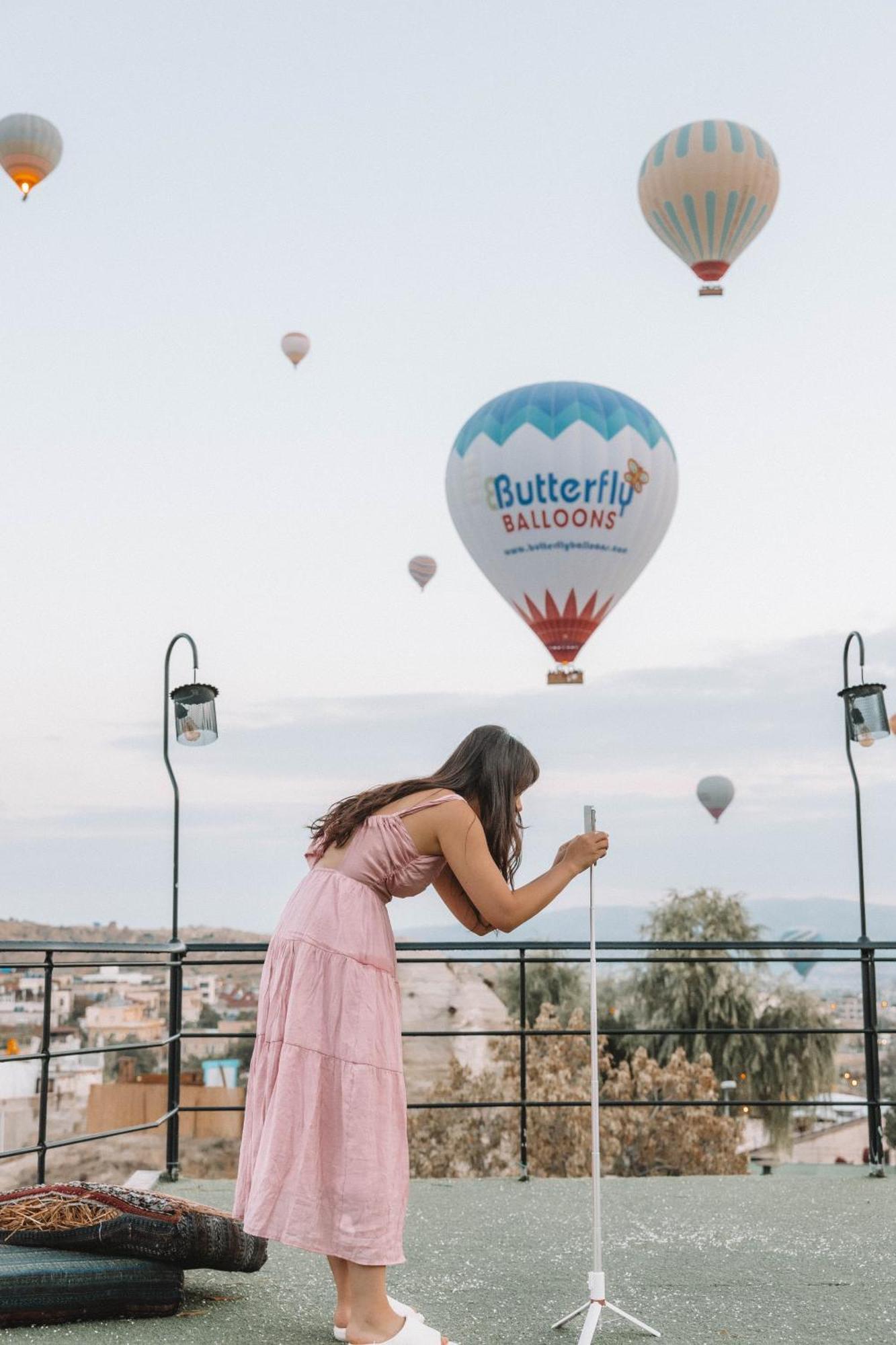 فندق Turan Cappadocia Cave غوريمِيه المظهر الخارجي الصورة