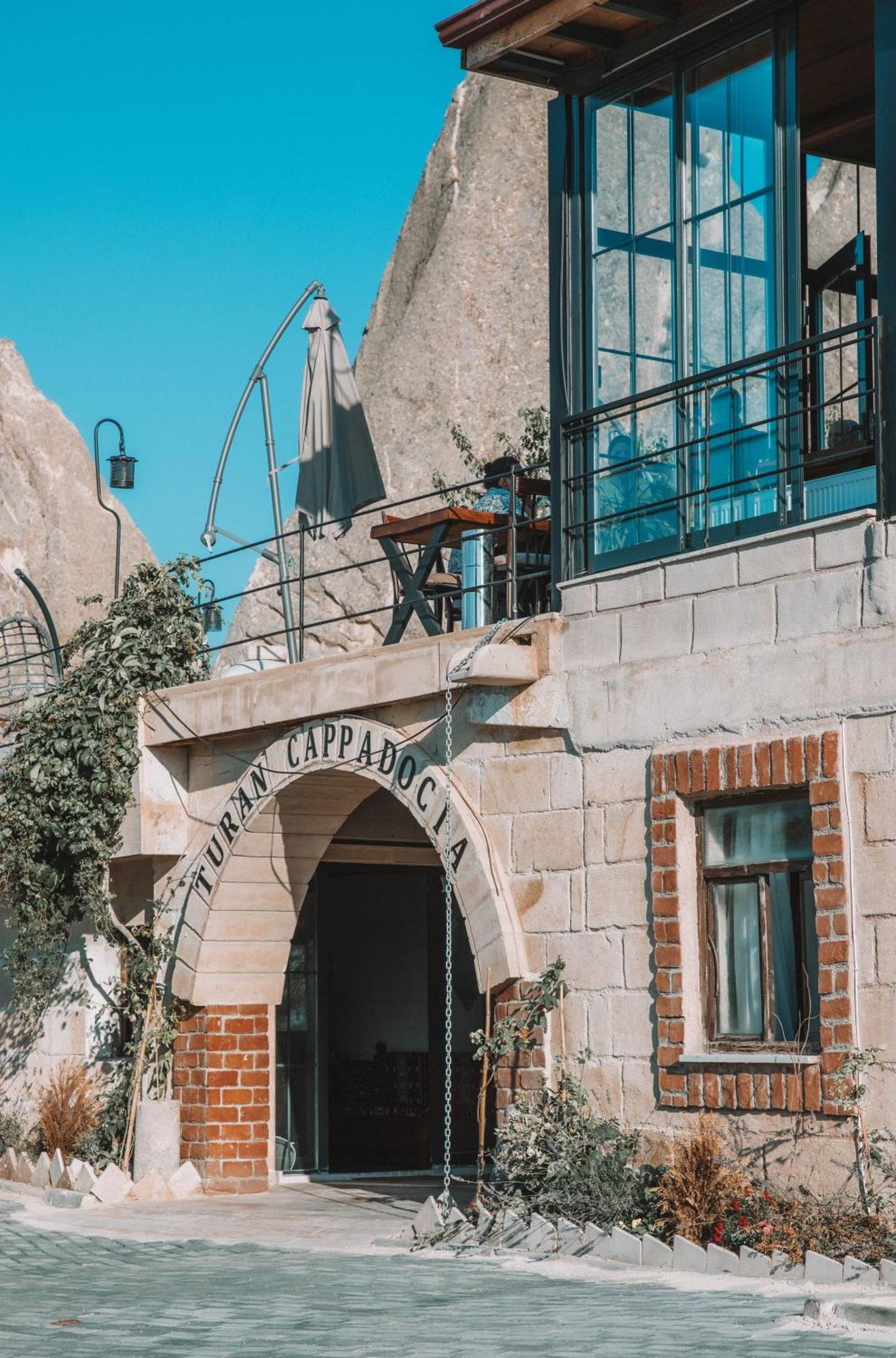 فندق Turan Cappadocia Cave غوريمِيه المظهر الخارجي الصورة